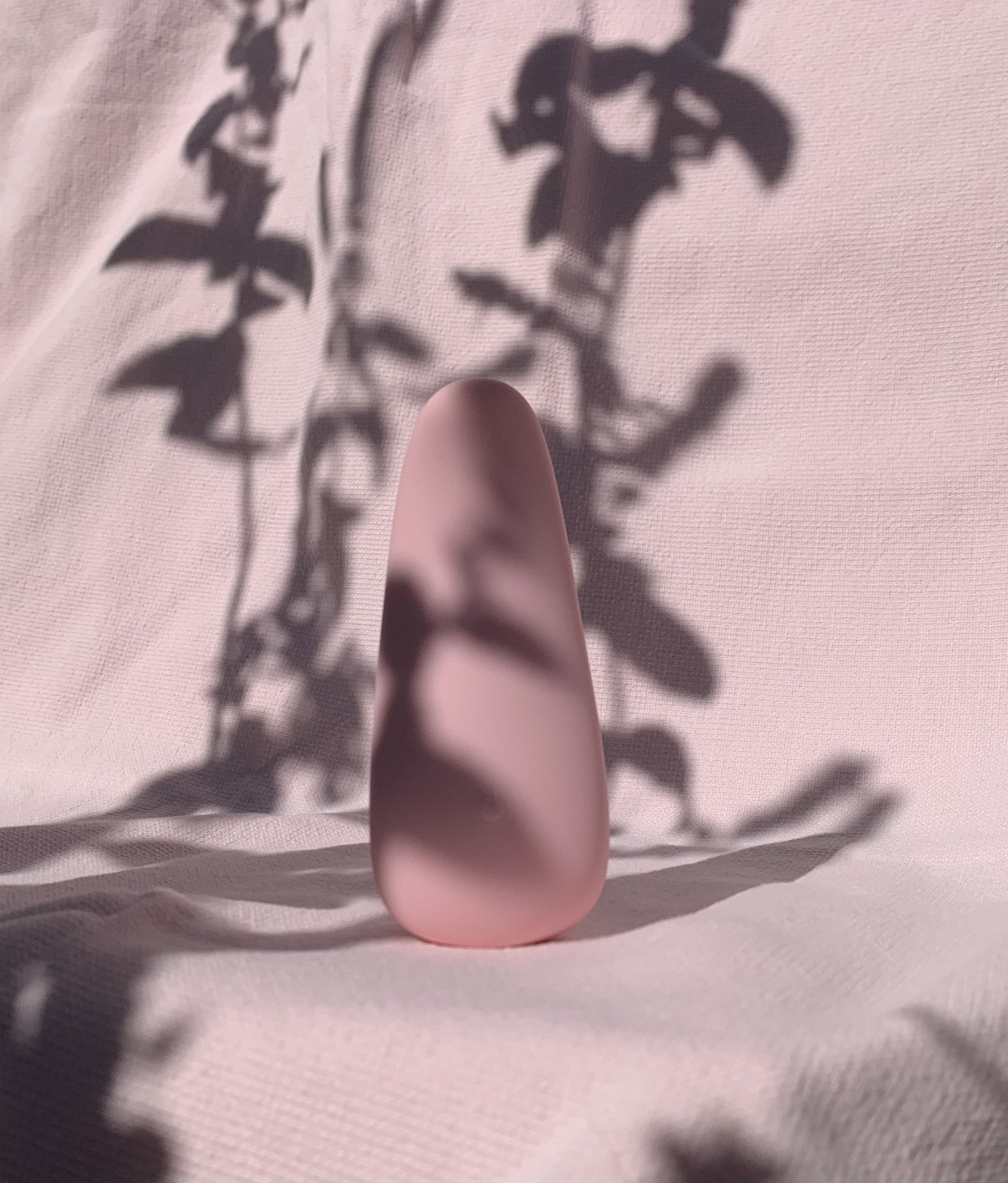 Photo sextoy AIMI avec ombres de fleurs